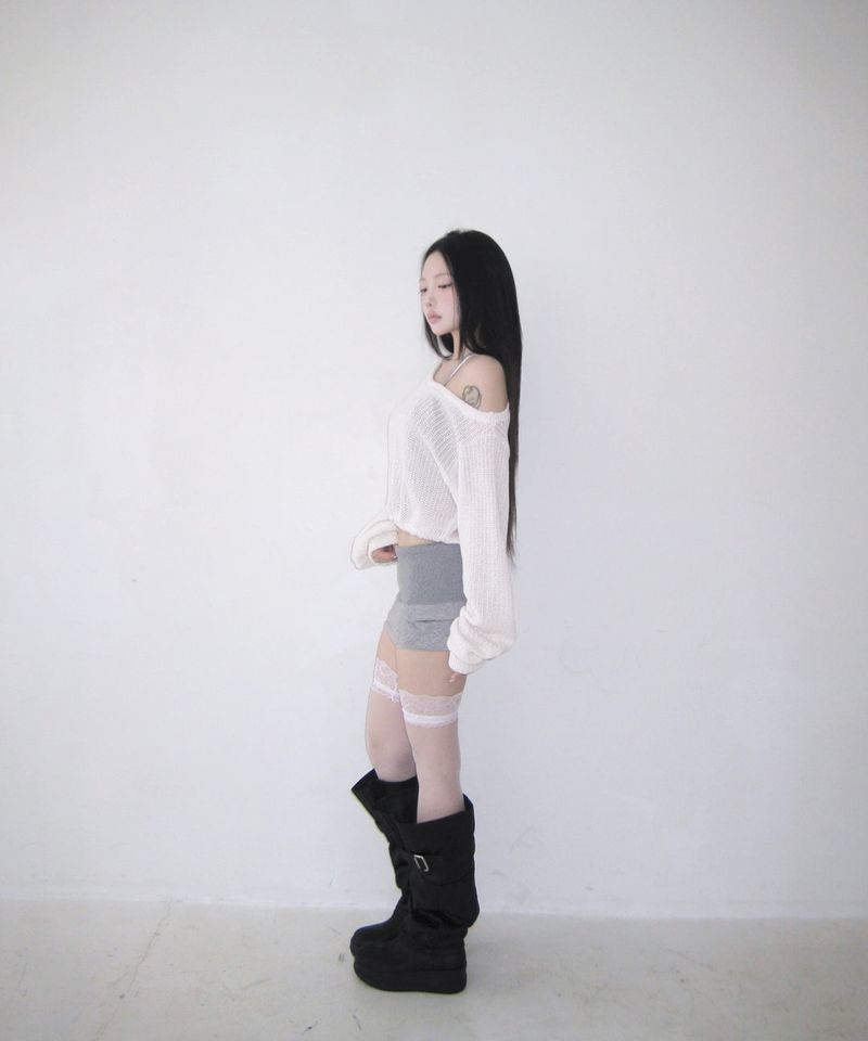 amelie unbal knit (3colors)