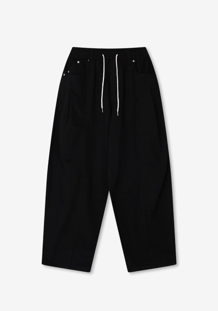 AN Cotton Rivet Balloon Pants