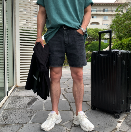 LOOKPLE（ルックプル）の「Eden 212 Standard Summer Half-Denim（Pants）」
