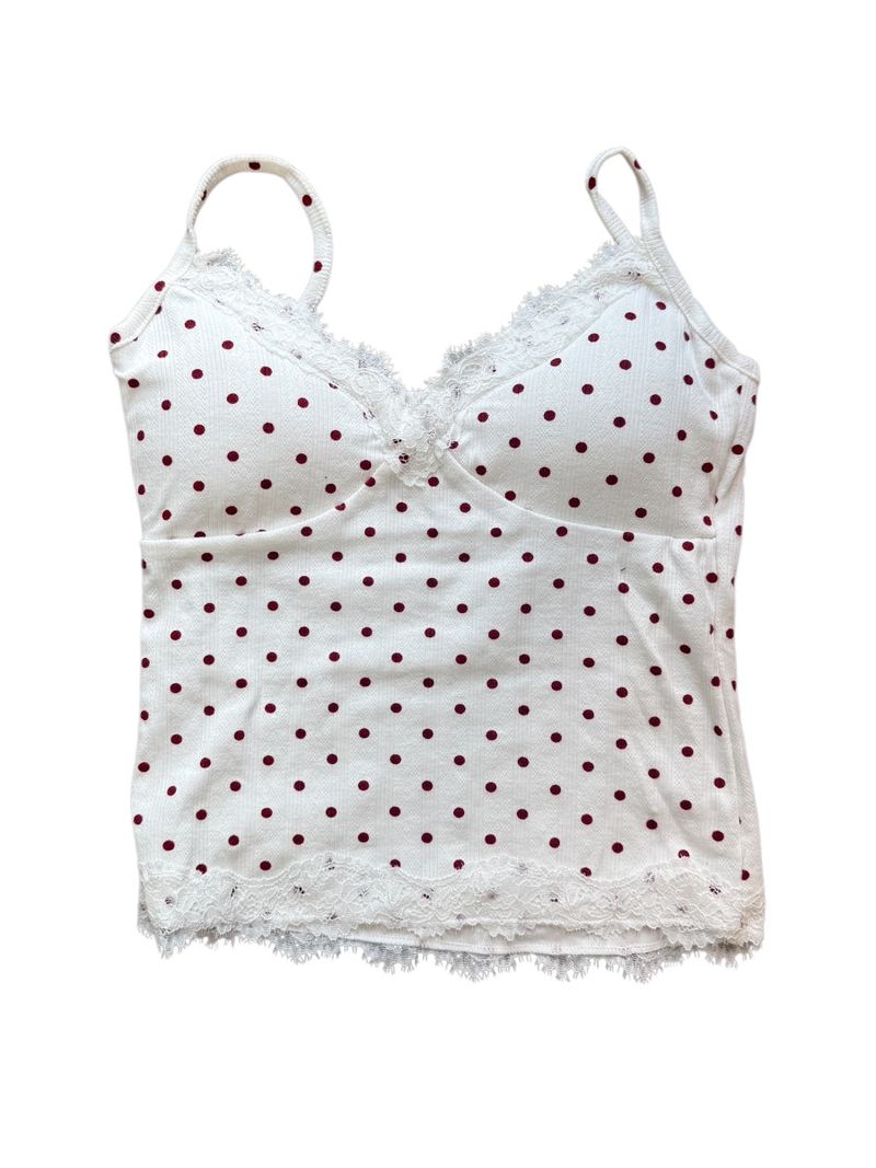 dot pad bra top