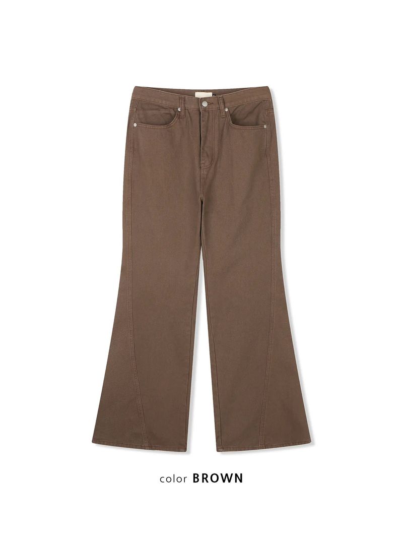 Hep Curved Bootscut Pants