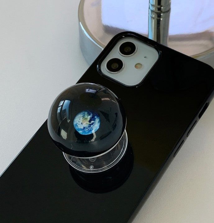 withsome（ウィズサム）の「Earth - ブラックスペーススマホグリップ（スマホグッズ/小物）」