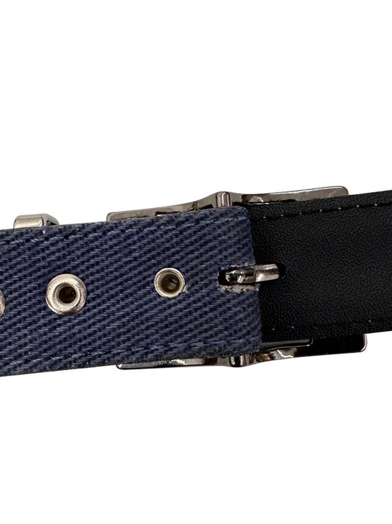 Fish tail belt _Indigo blue