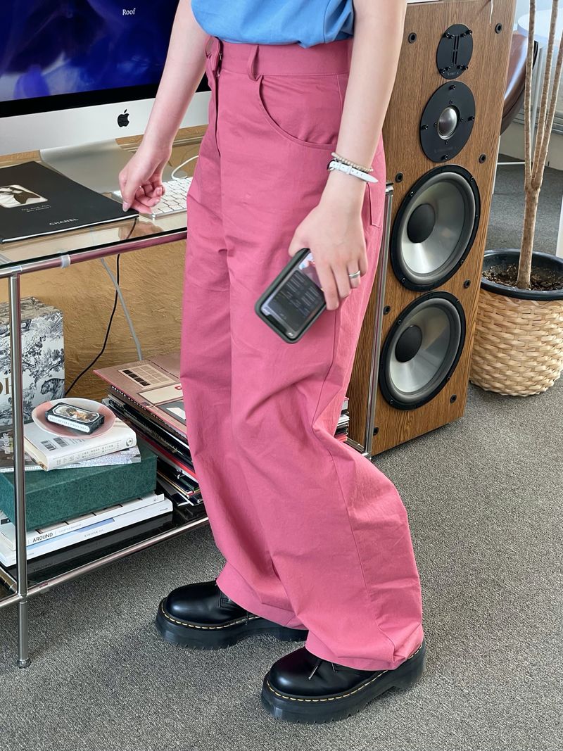 Arco iris（アルコイリス）の「Vivid color cotton pants（Pants）」