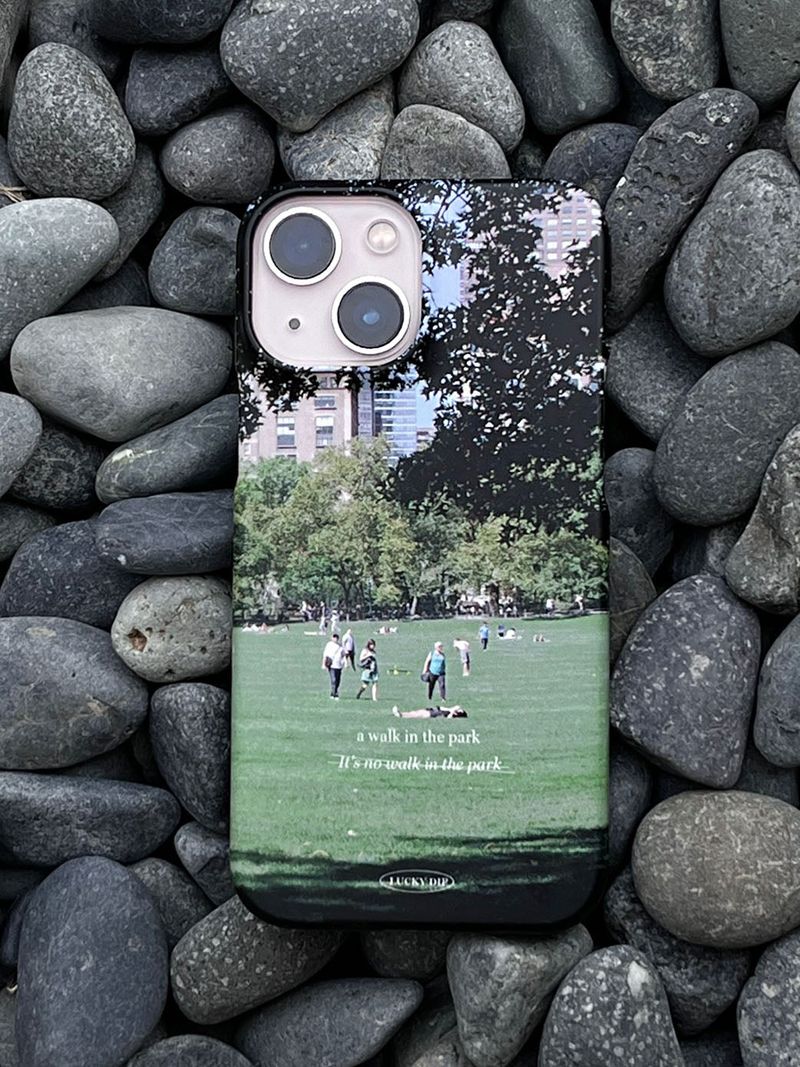[MADE] a walk in the park iphone hard case 02