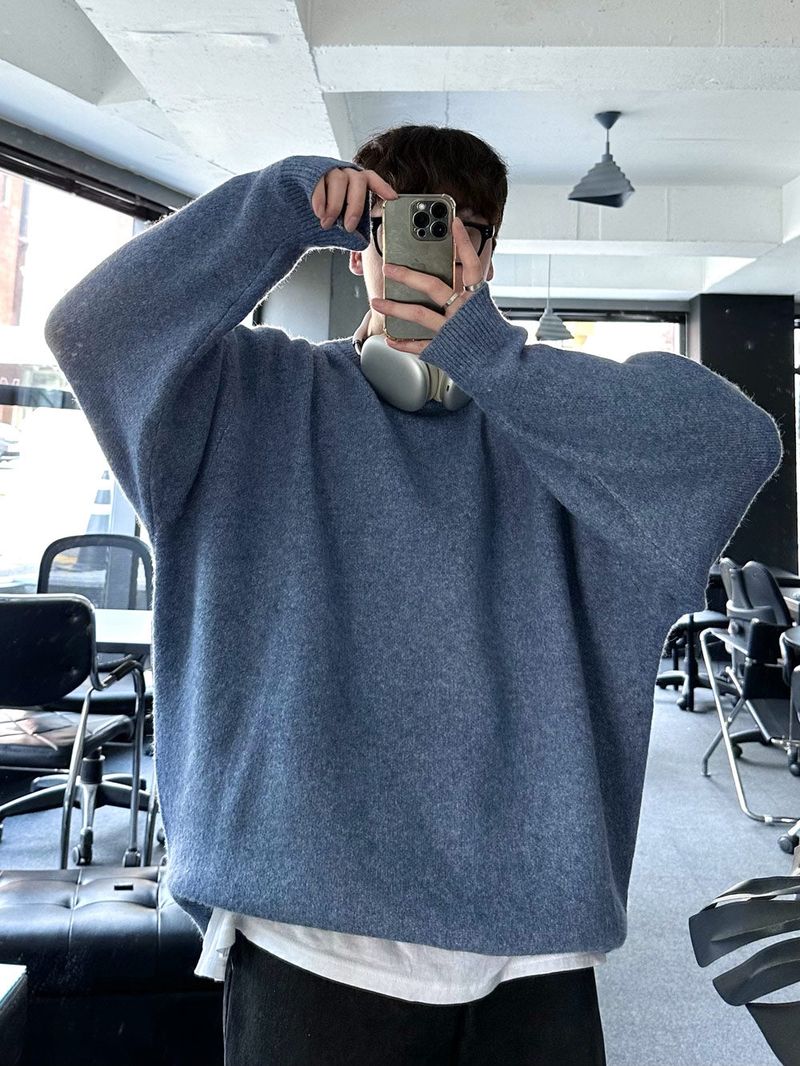 never soft round overfit knit