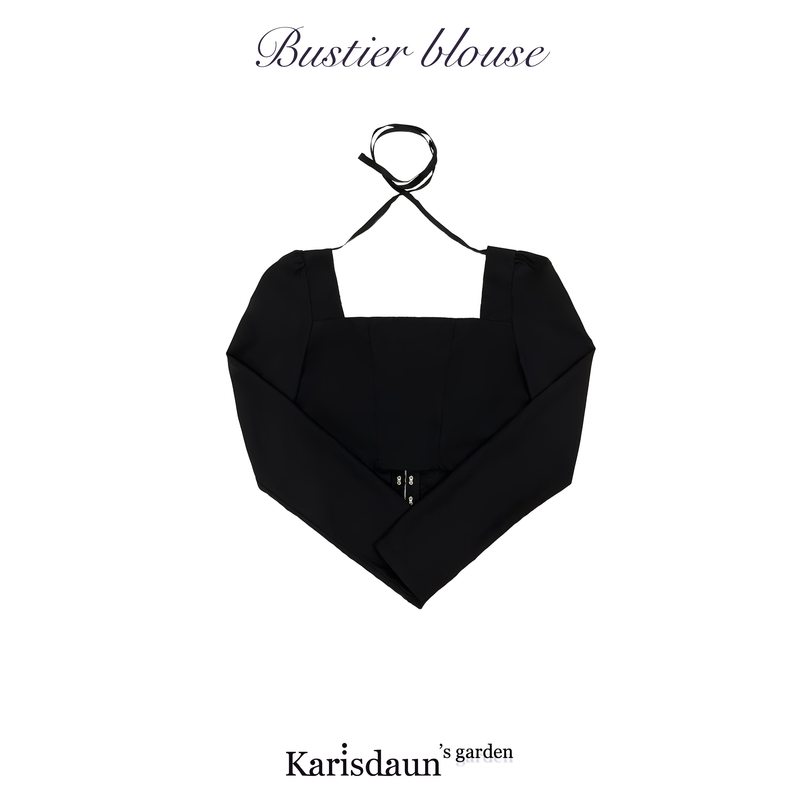 bustier blouse