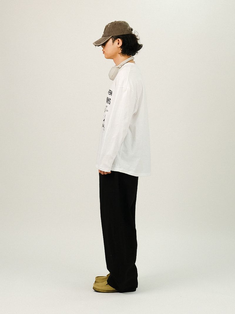 DE Back Point Wide Balloon Pants