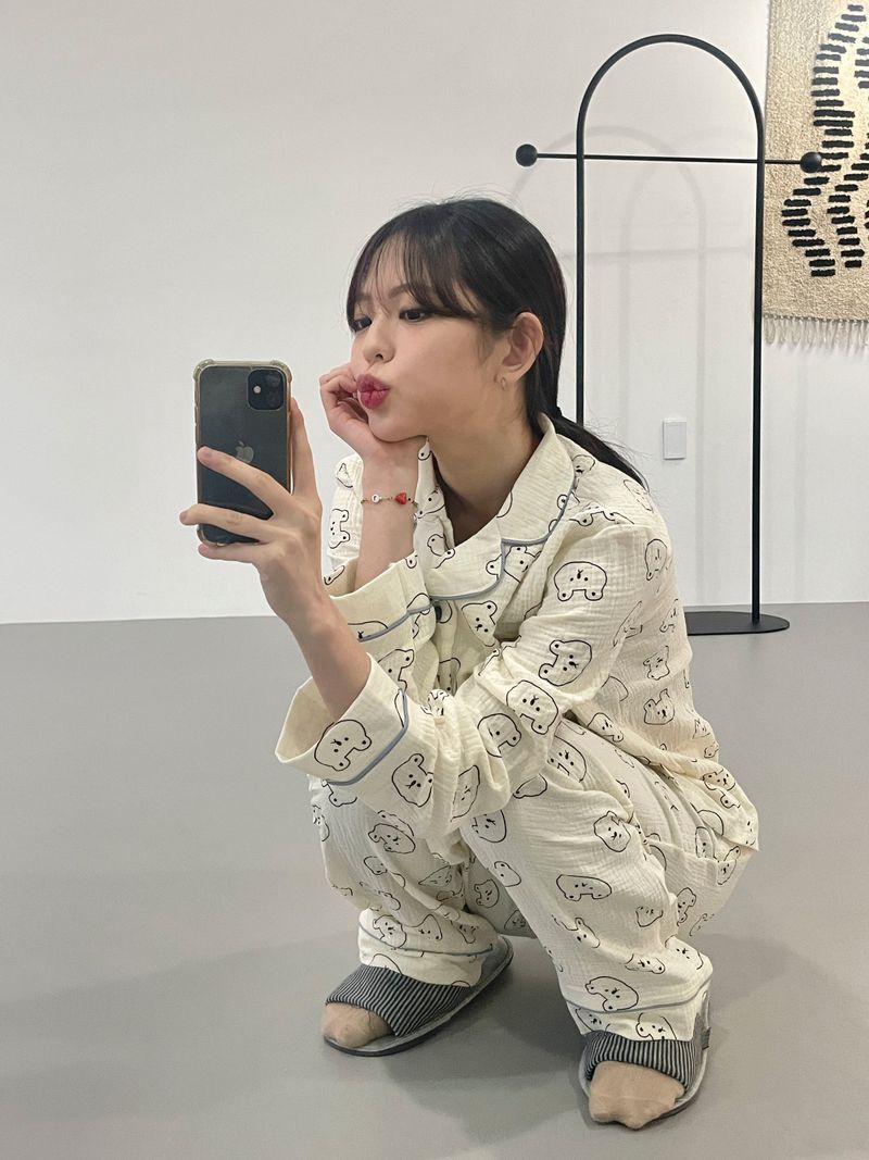 Cozy bear pajamas