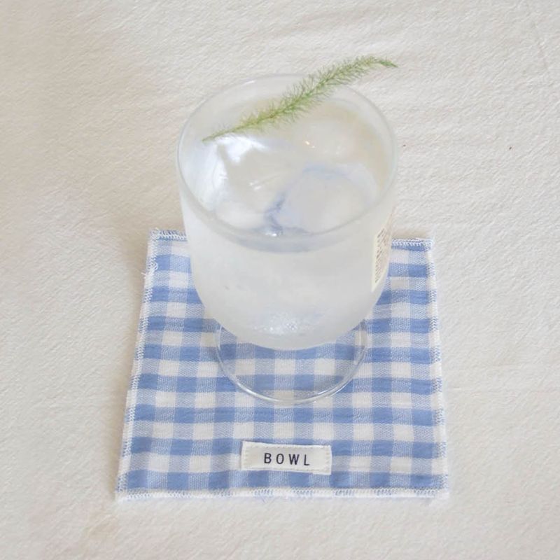 Blue tea coaster (4set)