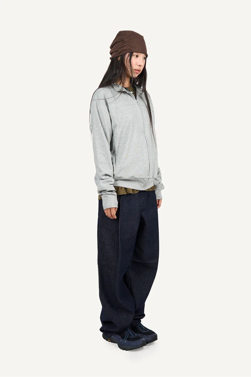 Compact Jersey Zip-up