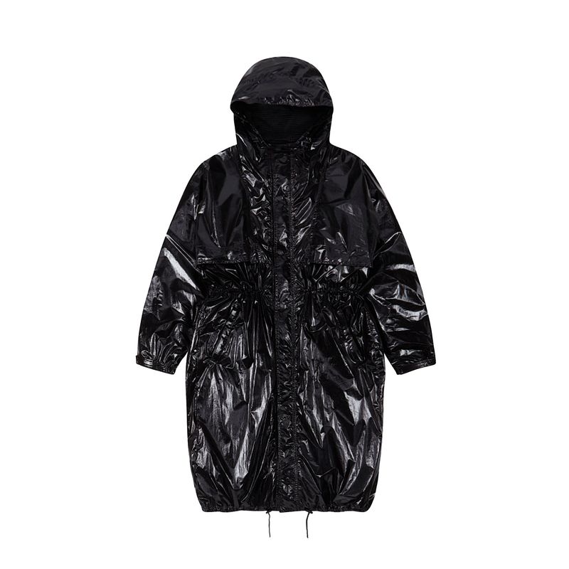 [24SS LSD COLLECTION] Hooded Nylon Raincoat_Black