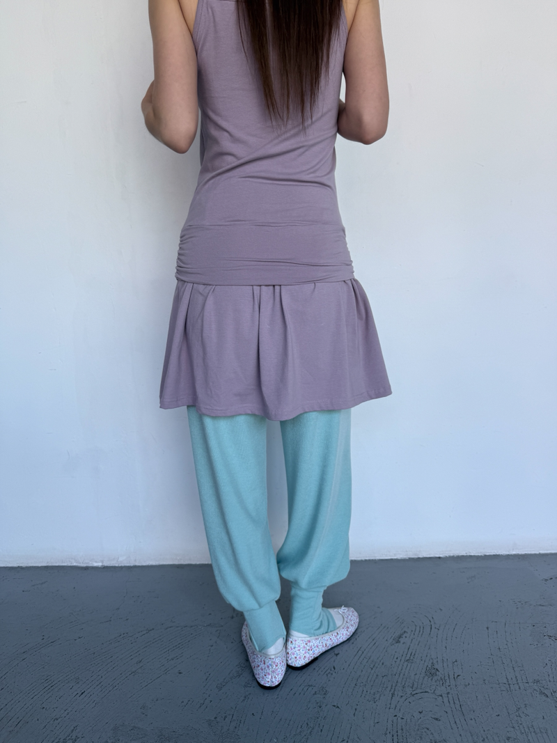 core shirring dress