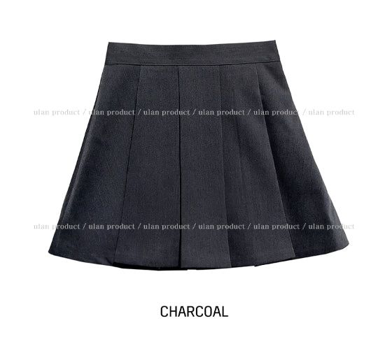 Tiba pleats mini skirt