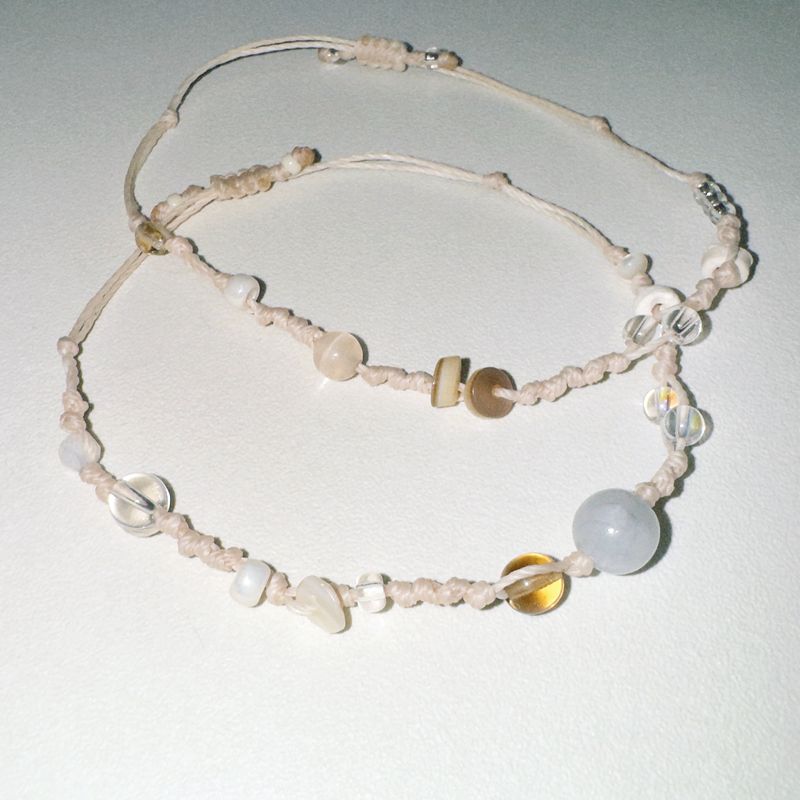bubble bubble knot bracelet