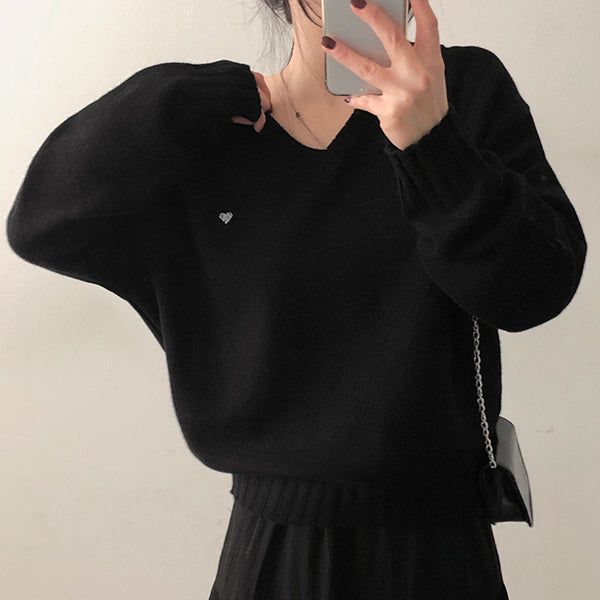 Heart Grace V-Knit