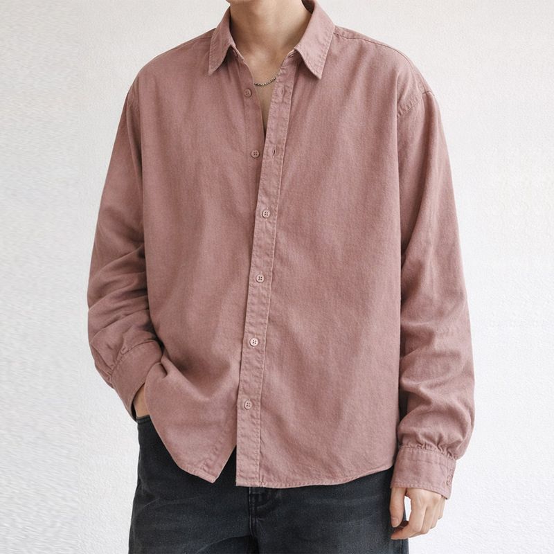 NTET(エヌティーイーティー)の「Pigment Soft Shirt (pink)(Tops)」