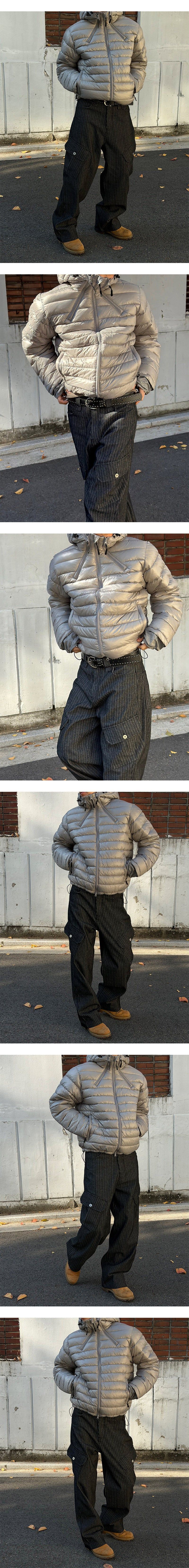 [Unisex] Active hood light padding(5color)