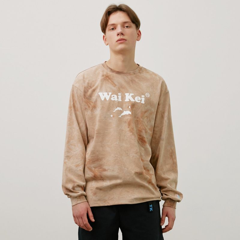 Logo Tie-dye Longsleeve