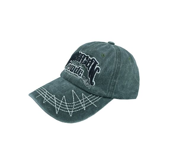 Biffy Stitch Pigment Embroidered Ball Cap