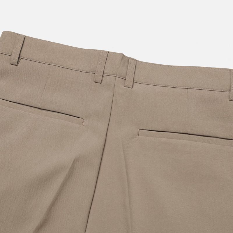 LMN Def Pintuck Wide Two-Tuck Slacks (6 colors)