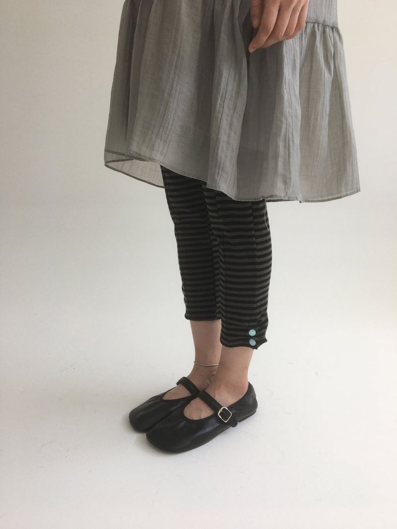 Ricky Button Leggings (3color)