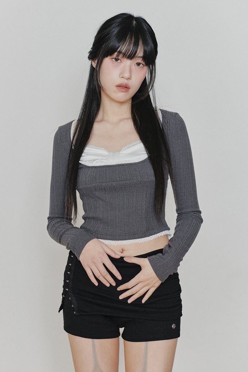 RUBY HOOK SHORTS (SS ver.) black