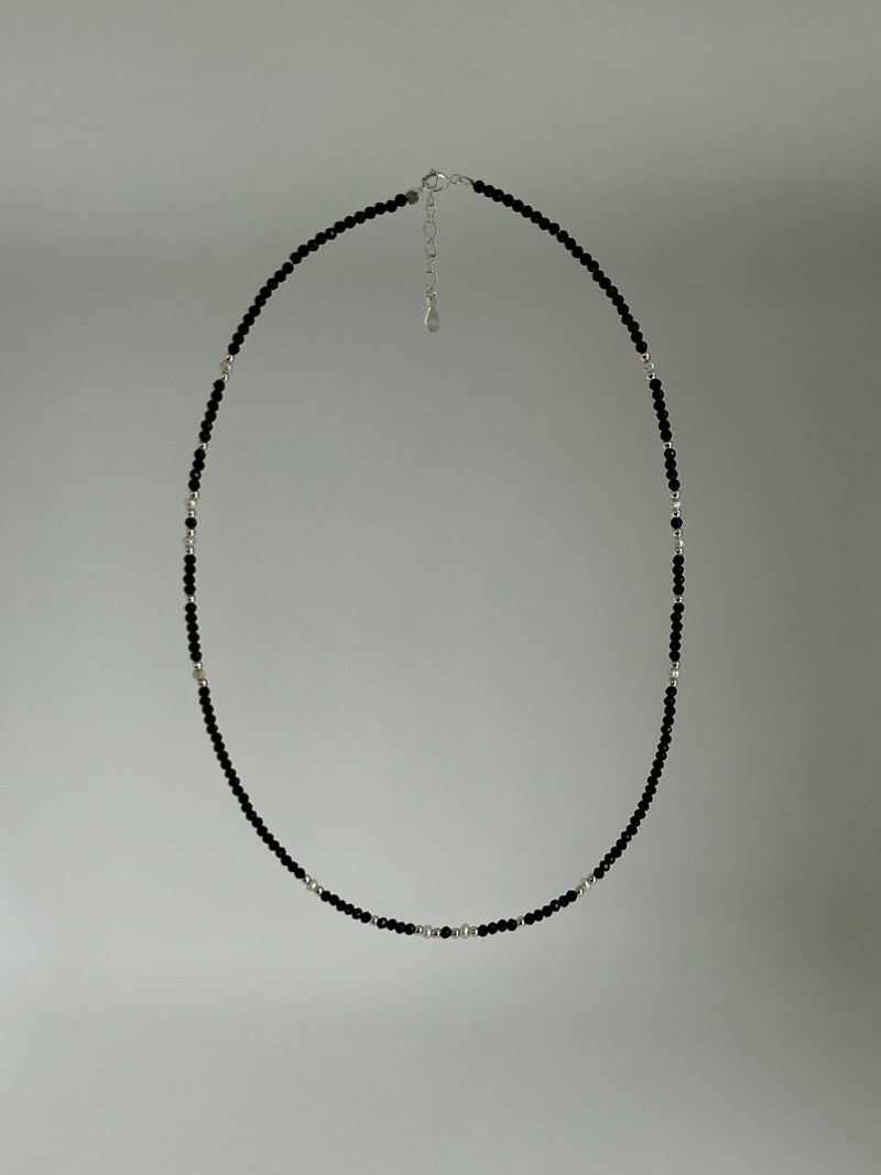 Starry night necklace (silver)