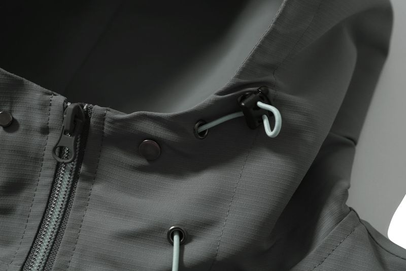HOOD ZIP UP JACKET (grey)