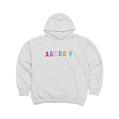 A GOOD DAY(ア グッドデイ)の「RAINBOW HOODIE (MELANGE)(Tops)」