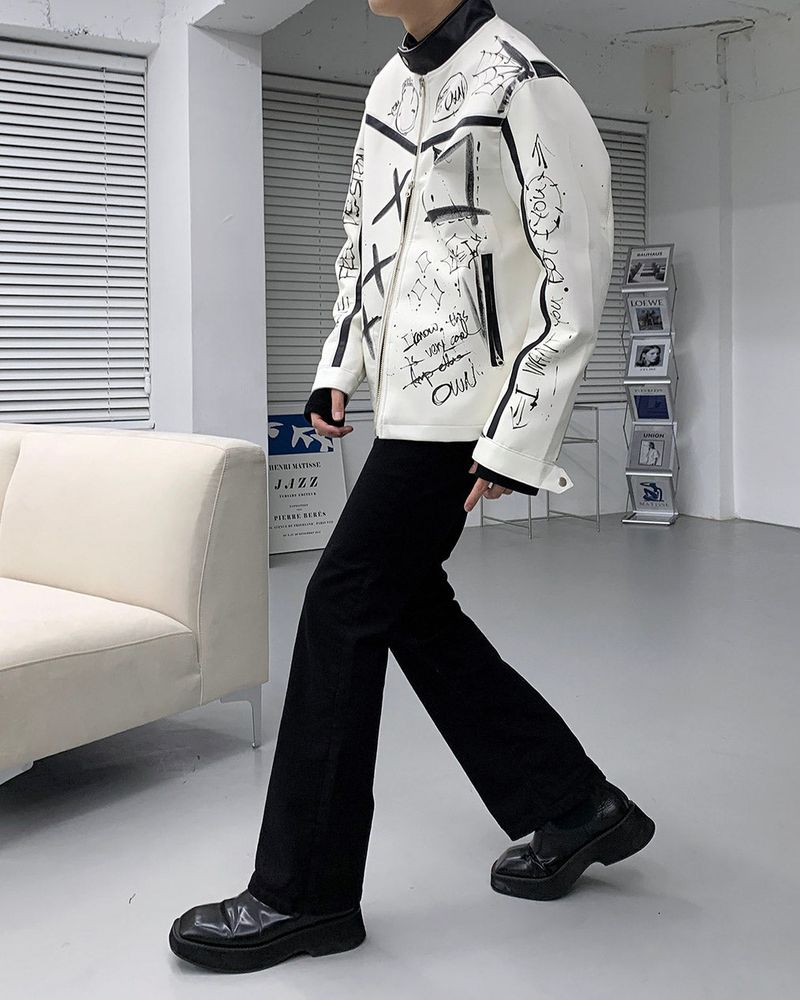 OWN Drawing Karim Biker Jacket