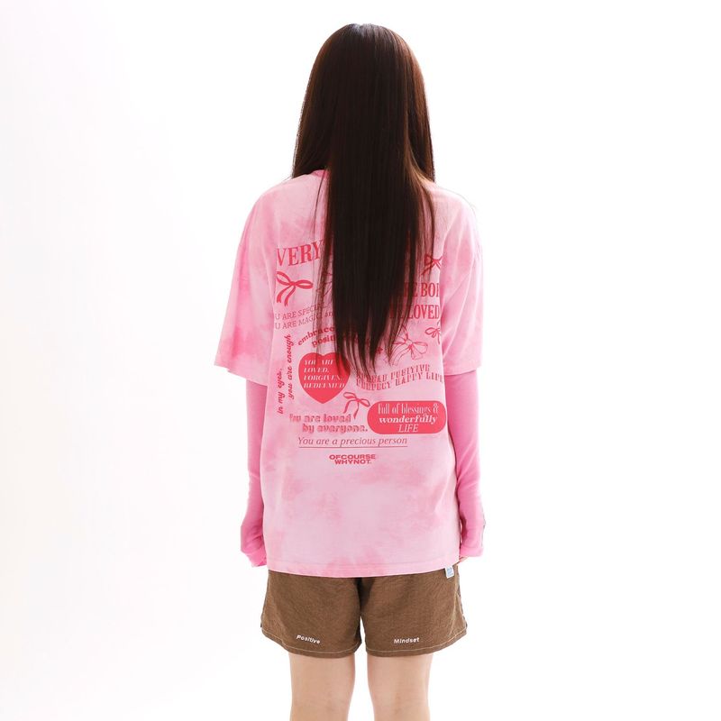 エブリデイマジックTシャツ_ピンク