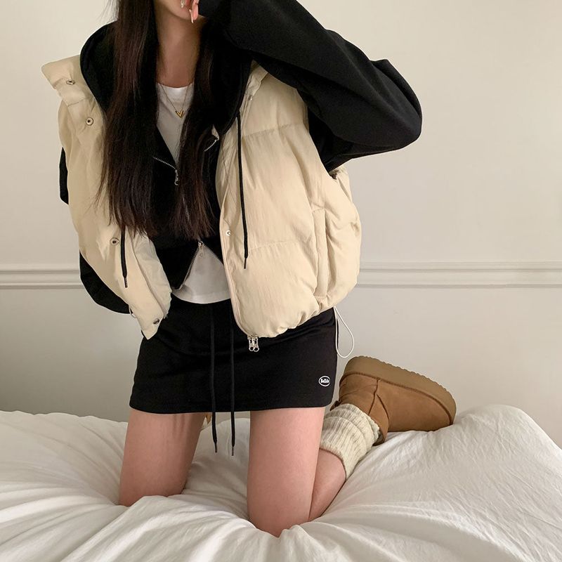 [BELLIDE MADE] Smore string vest padding