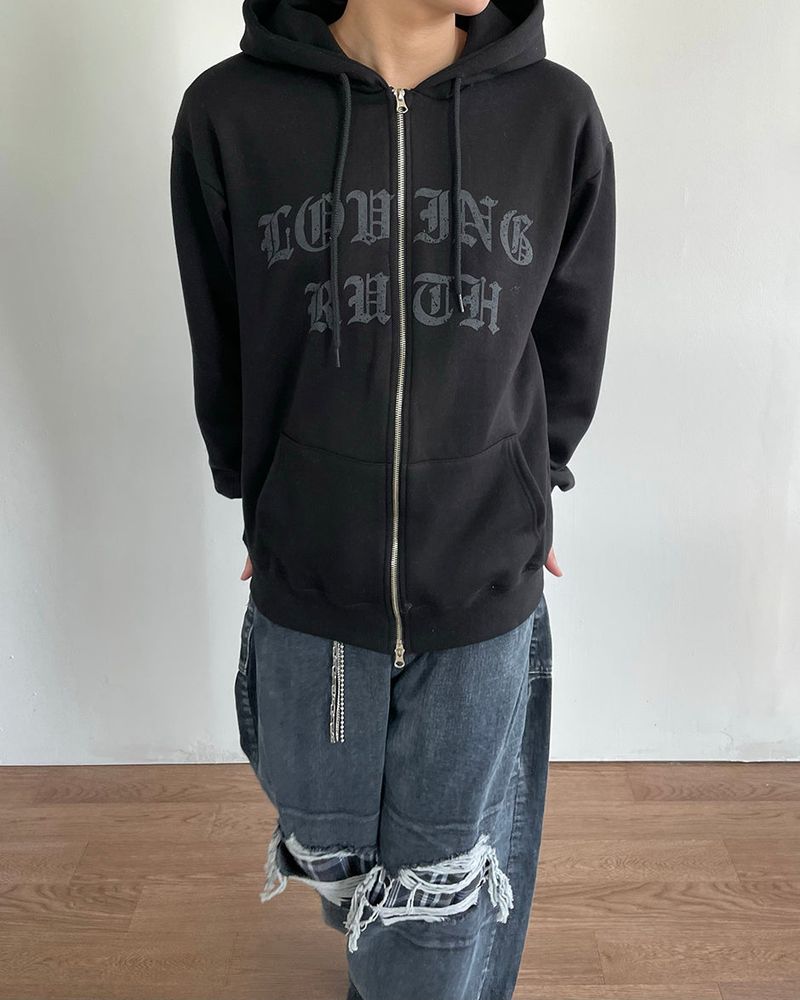 フリンナッピングフードジップアップ
