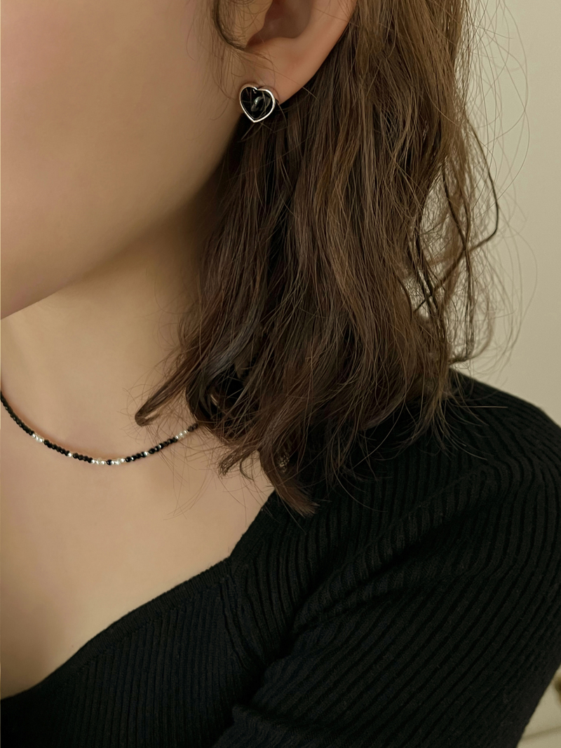 Starry night necklace (silver)