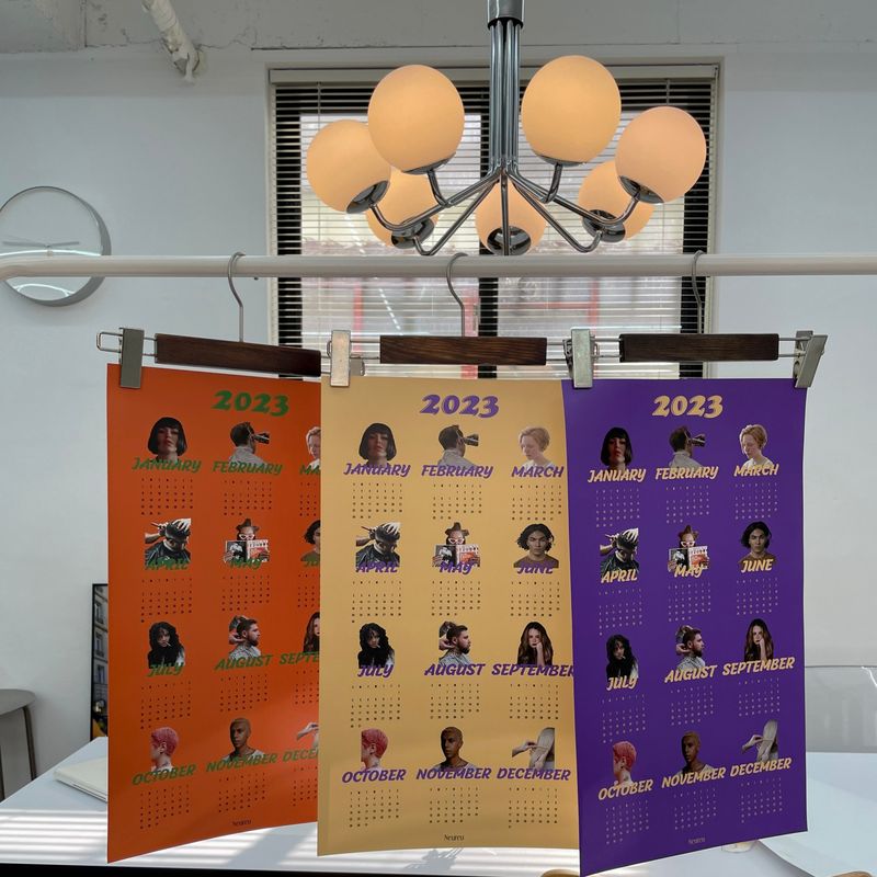 Color Poster Calendar