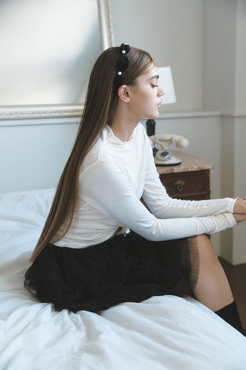 [Limited] Sha Skirt Black