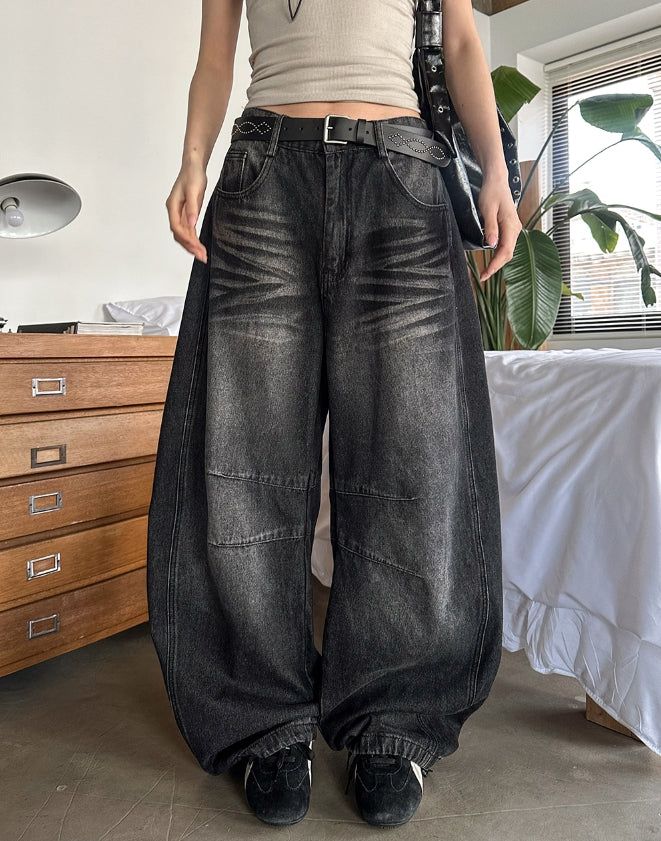 ULAN(ユレン)の「Bolide Washing Baggy Denim Pants(Pants)」