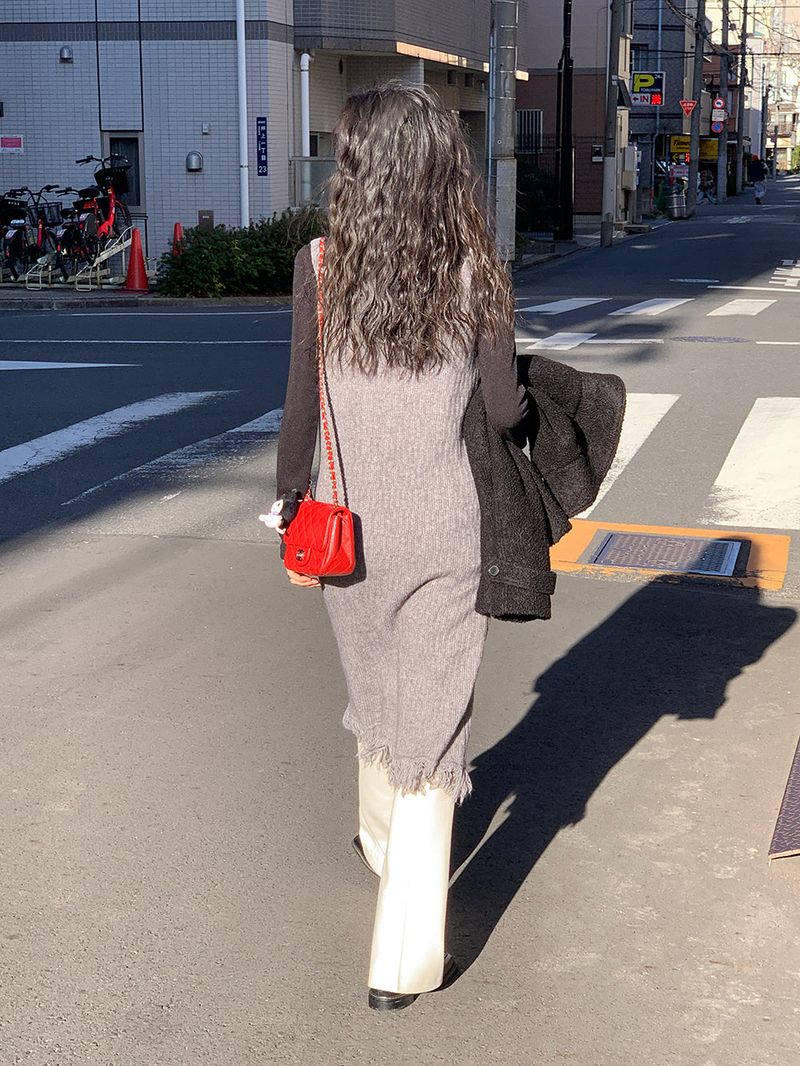 [MADE] [Wool Napping] Winter Warm Long Bootcut Slacks