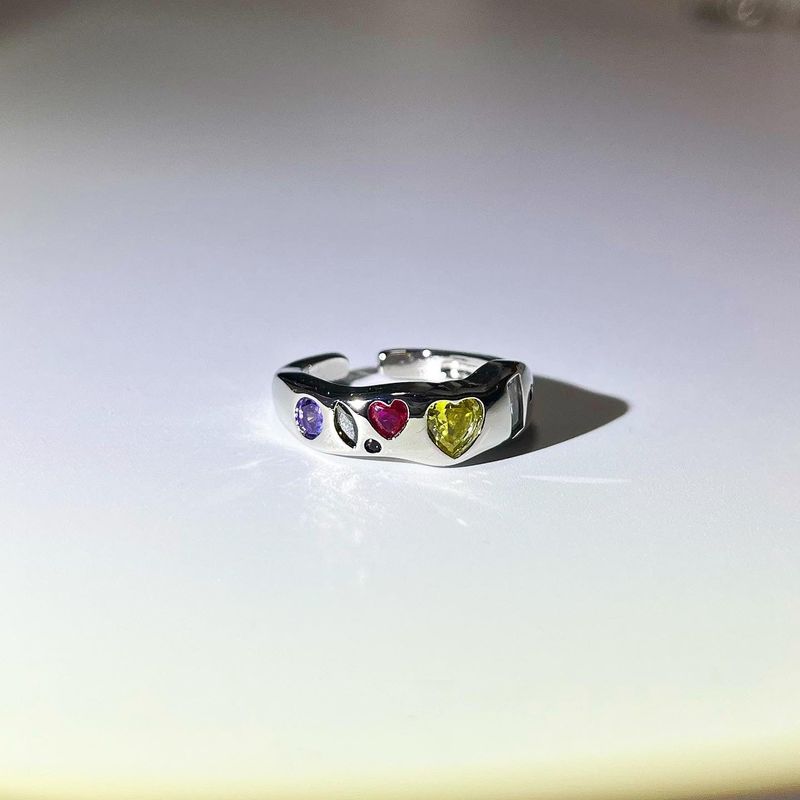 [I-DLE Soyeon] Silver gemstone ring_1