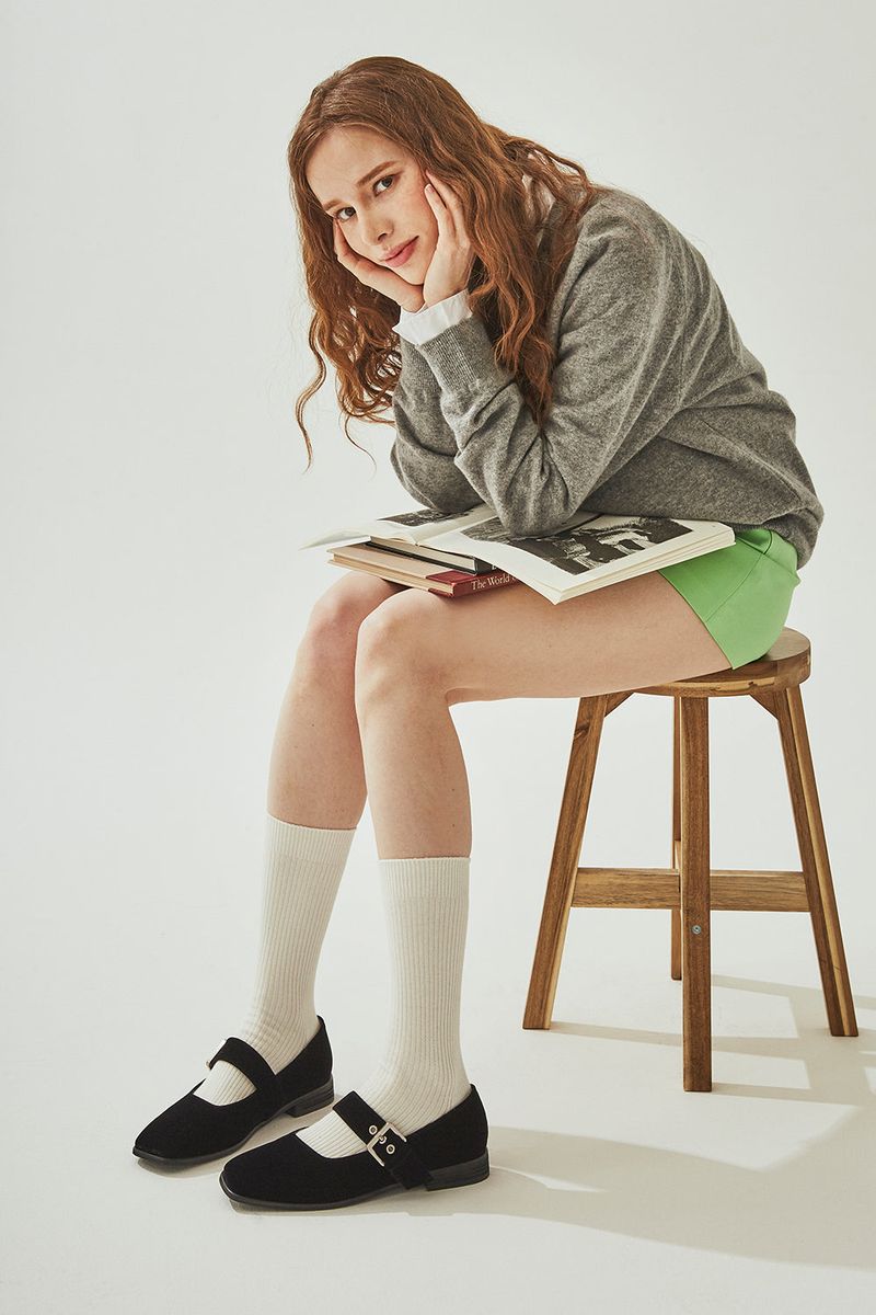 LILY VELOUR MARY JANE_4COLORS