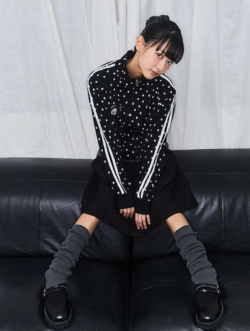 CAT GIRL EYE TRACK JACKET