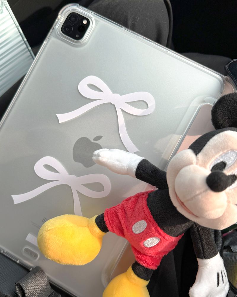 LUCKYDIP(ラッキーディップ)の「ダブルリボンiPadケース(スマホグッズ/小物)」