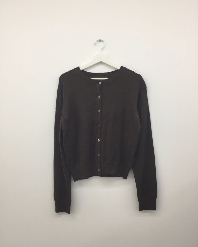 Fine Merino Wool Cardigan (8color)