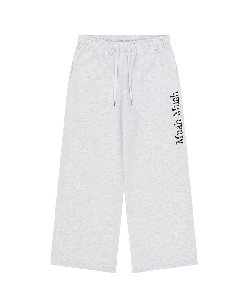 LOGO STITCH WIDE BANDING PANTS
