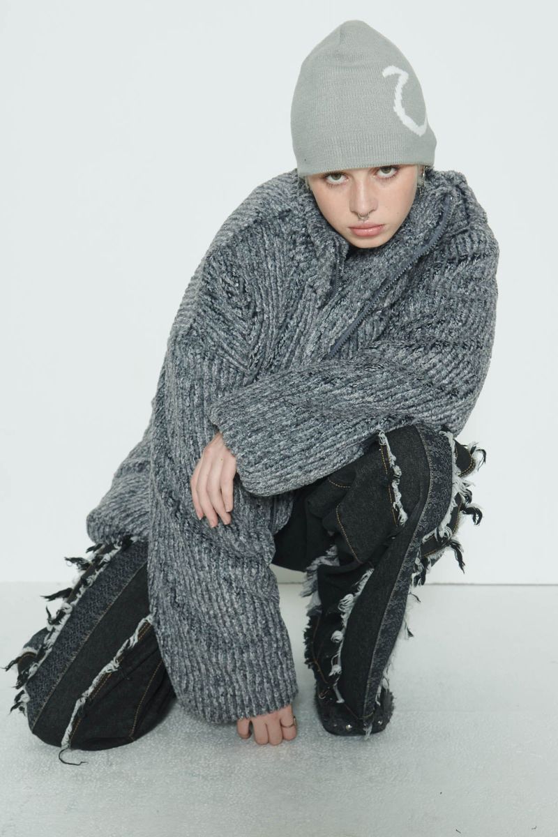Wind Vagabond Denim Pants Black