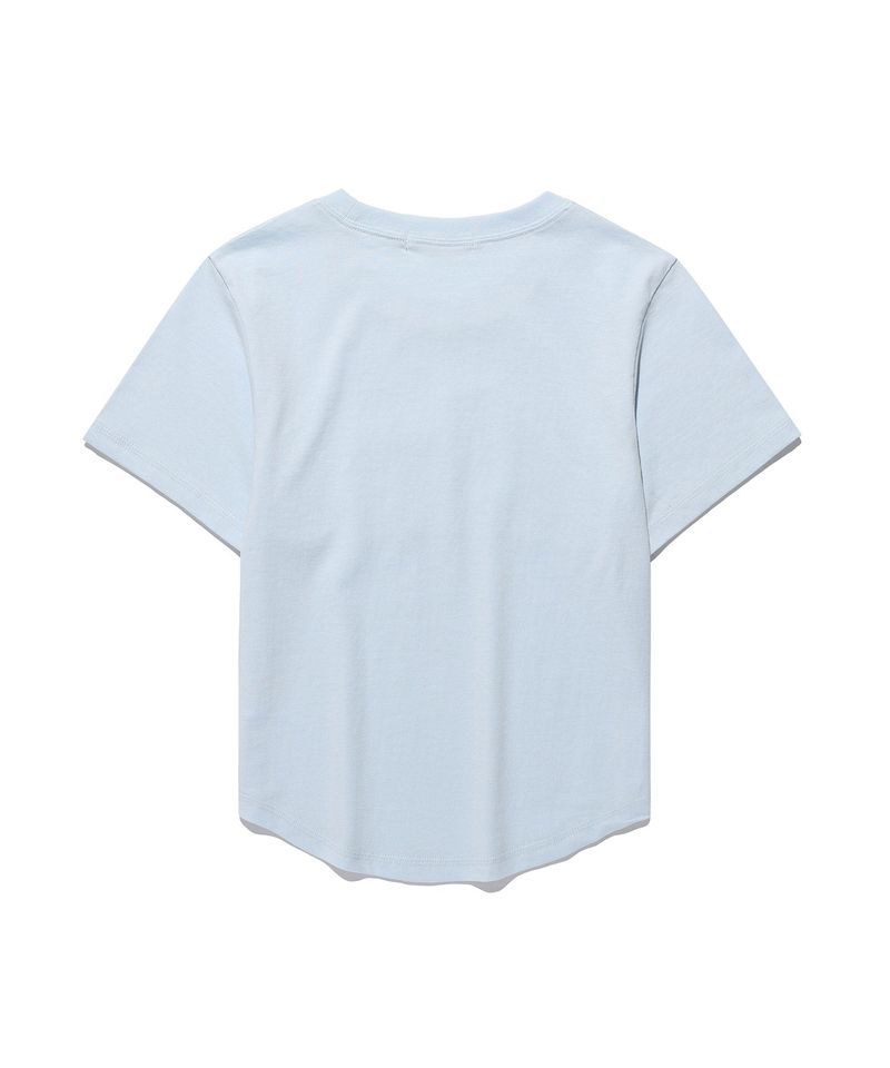 Bumpy Kiss Logo App Tee Blue (KIB6MFT503B)