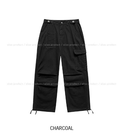 Cont Parachute Adjust Cargo Pants