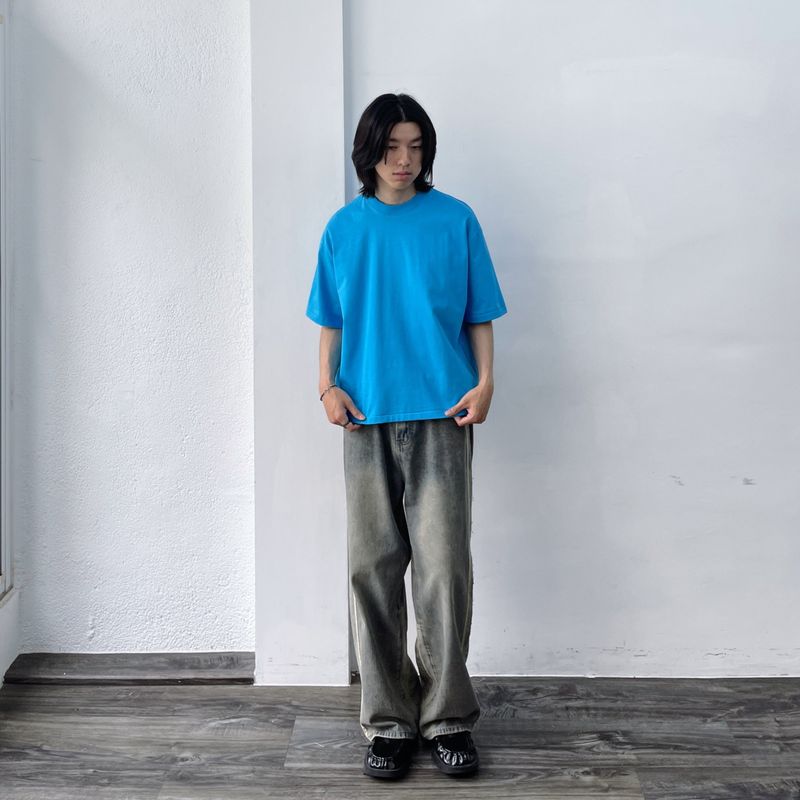 ヘビーウェイト コットン ボクシー Tシャツ