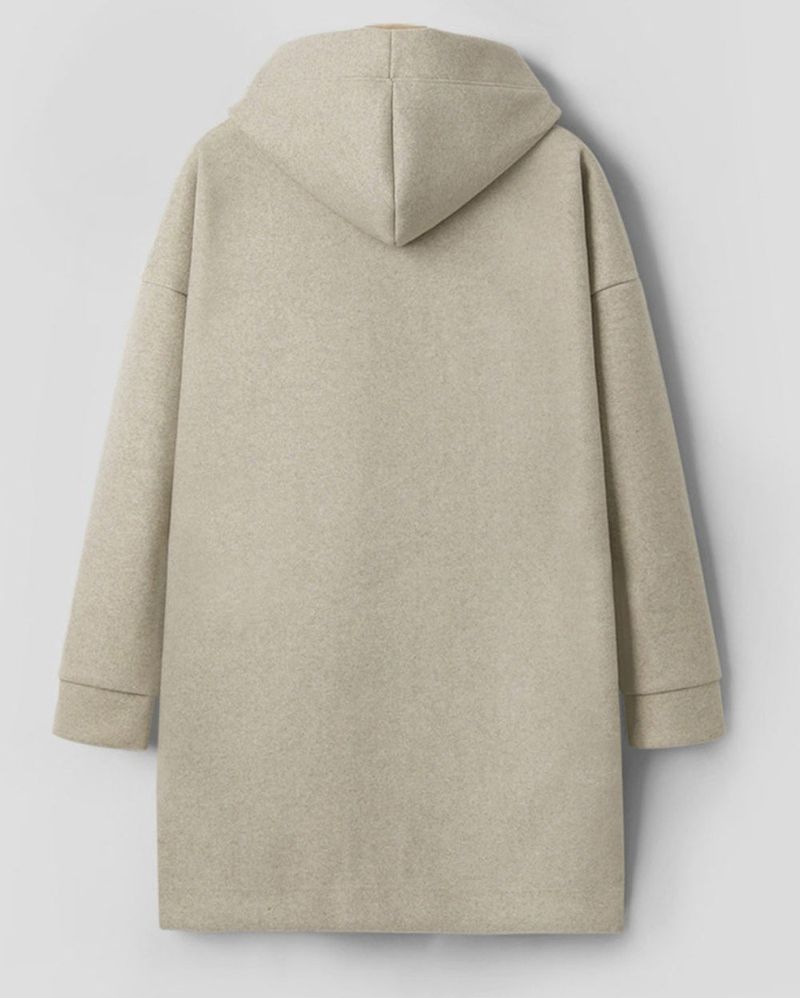 Koven Wool Hooded Coat